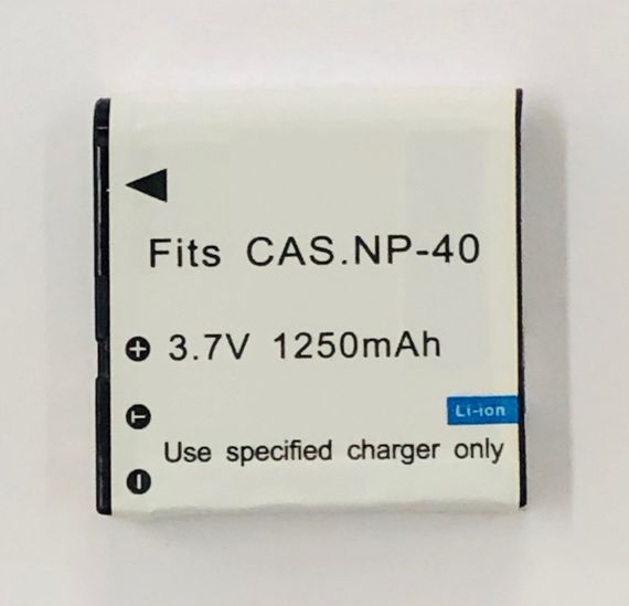 Аккумулятор Casio NP-40 1250mAh (Digital) | Зображення 1