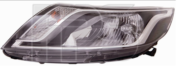 Фара Kia Rio 11-14 правая (DEPO) c корректором 921024X000