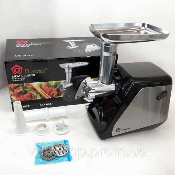 Потужні м'ясорубки побутові, М'ясорубка з функцією овочерізки, Міні м'ясорубки 'ясорубка велика XA-59 | Зображення 3