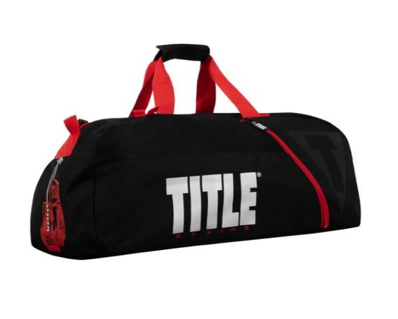 Спортивна сумка TITLE Boxing Champion Sport Bag/Backpack Black/Red (TBAG46 BK/RD) | Зображення 3