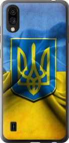 Чехол на ZTE Blade A5 2020 Флаг и герб Украины 1 "375u-2111-17620"