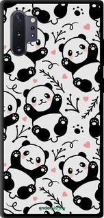 Чохол на Samsung Galaxy Note 10 Plus Панди "4318b-1756-2448"