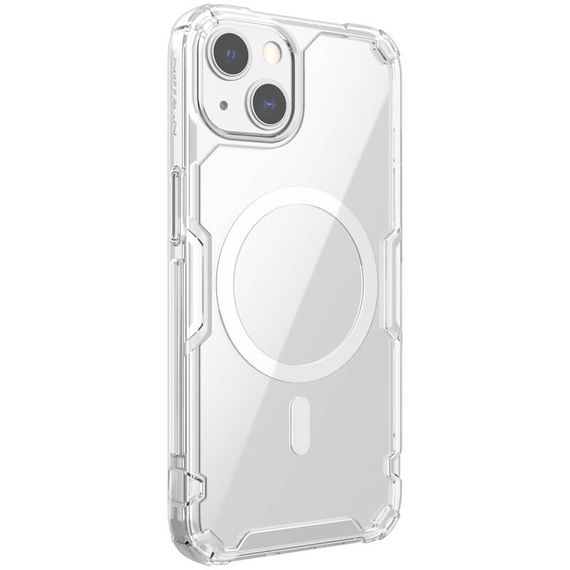 TPU чохол Nillkin Nature Pro Magnetic для Apple iPhone 15 Plus (6.7") Безбарвний (прозорий) | Зображення 4