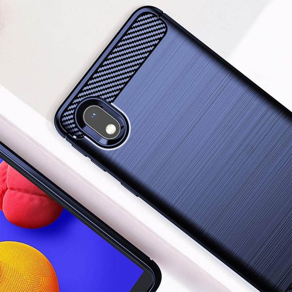 TPU чохол Slim Series для Samsung Galaxy M01 Core/A01 Core Синій | Зображення 1