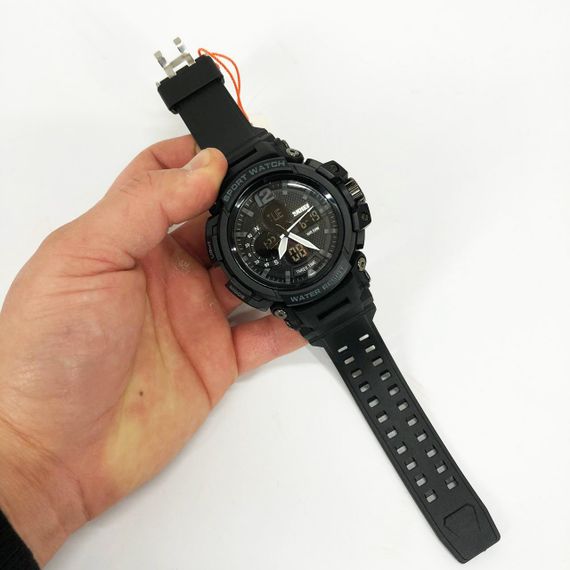 Армійські годинники мілітарі, Годинники туристичні для виживання наручні електронні тактичні NG-24 | Зображення 1