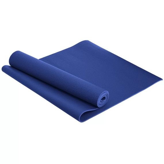 Килимок для йоги та фітнесу Power System PS-4014 PVC Fitness-Yoga Mat Blue (173x61x0.6) | Зображення 3