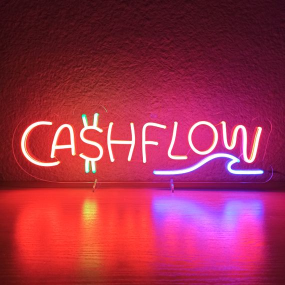 Неоновий світильник CachFlow та хвиля 580х200 acr-n000084 | Зображення 1