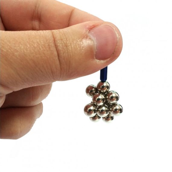 Разноцветный магнитный конструктор Buckyballs n Buckybars, DE-704 64 детали | Зображення 2