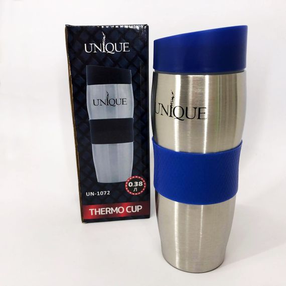 Термокухоль UNIQUE UN-1072 0.38 л, Термокухоль для дітей, Термос для питної води. Колір: синій | Зображення 5