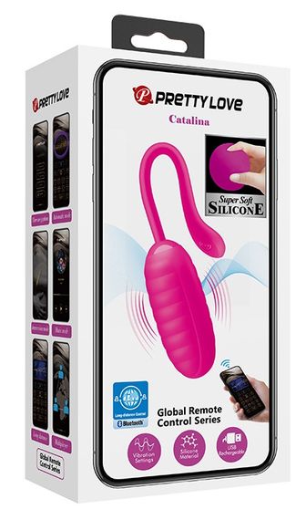 Віброяйце кероване смартфоном Pretty Love - Kirk Mobile APP remote control, BI-014654HP sexstyle | Зображення 11