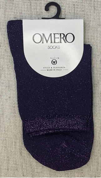 Носки фантазийные Omero Luma, бордовые, р. 35-39 | Зображення 2