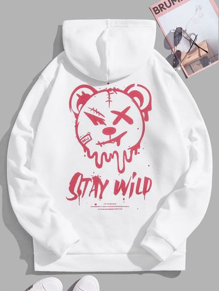 Худі з ДТФ на Флісі (оверсайз)