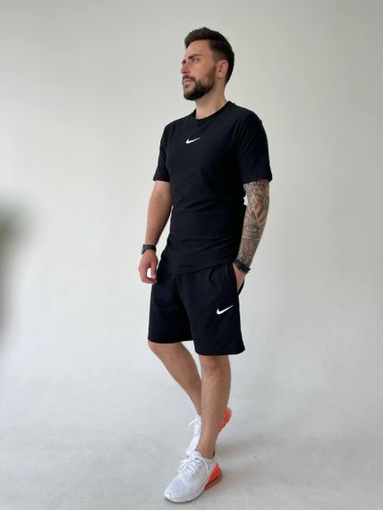 Чоловічий літній костюм Nike чорний | Зображення 4