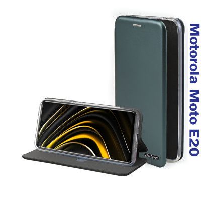 Чехол для мобильного телефона BeCover Exclusive Motorola Moto E20 Dark Green (710238) | Зображення 5