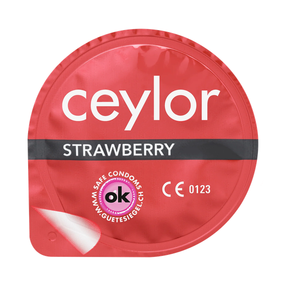 Презервативи зі смаком полуниці Ceylor Strawberry