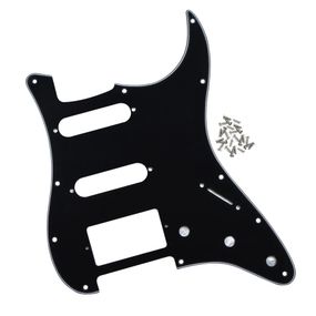 Пикгард для электрогитары SSH Fender Stratocaster ST America черный
