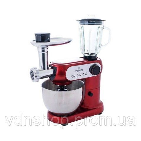 Кухонний комбайн 3 в 1 Crownberg CB-3404 Тістоміс-М'ясорубка-Блендер (2200 Вт) VP-96 | Зображення 5