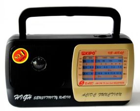 Мощный цифровой портативный FM радиоприемник Kipo всеволновое переносное портативное радио
