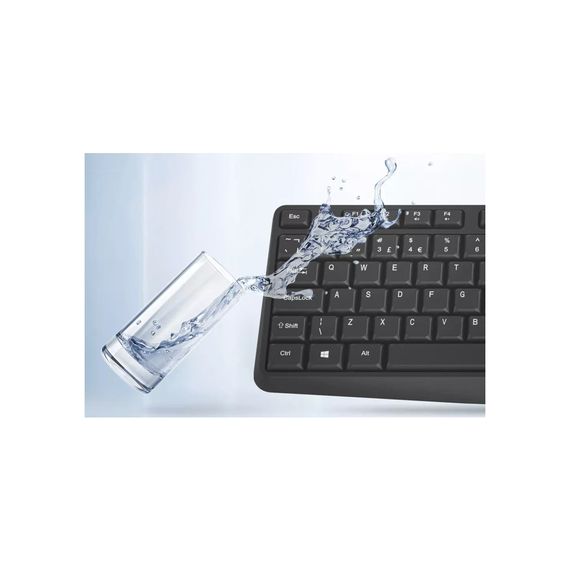 Клавіатура Canyon KB-W01 Water resistant Wireless UA Black (CNE-CKEYW01) | Зображення 5