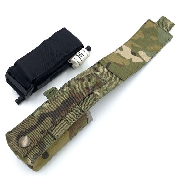 Подсумок под турникет закрытый IRR CORDURA 500D Мультикам (multicam) Molle | Зображення 5