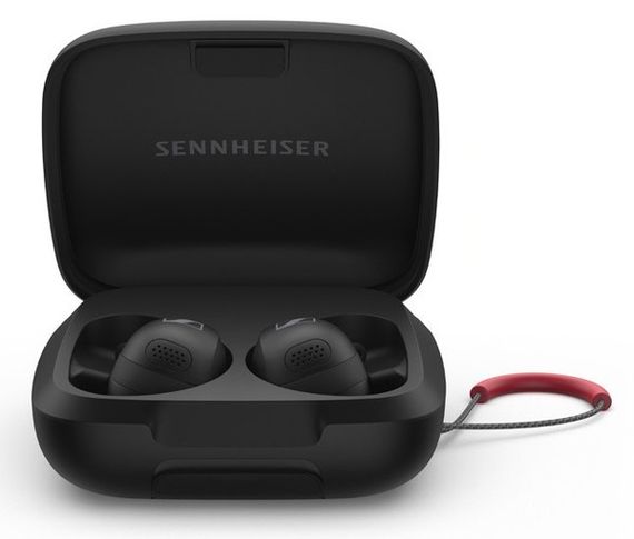 Гарнітура Sennheiser Momentum Sport True Wireless Black | Зображення 2