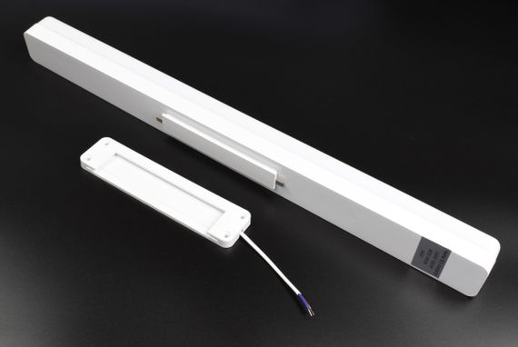 Сучасний довгий світильник стельовий LED для кімнати кухні ванної 26017 Білий 60х5х5 см. | Зображення 1