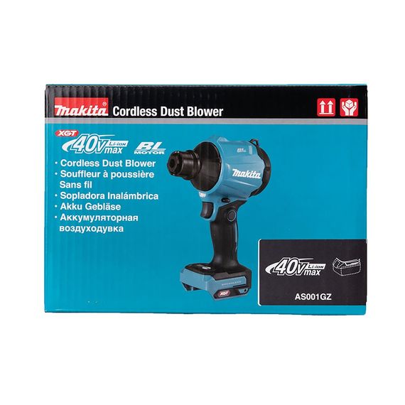 Воздуходув аккумуляторный Makita AS001GZ (200 м/с, 1.1 м3/мин, XGT, без аккумуляторов и зарядного устройства) | Зображення 6