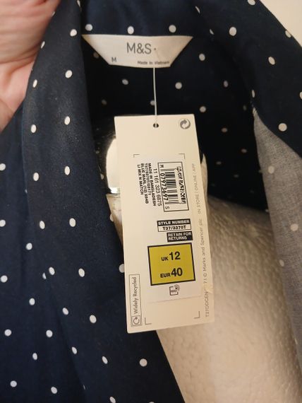 Жіночій халат Marks and Spencer р. 12 (40) | Зображення 6