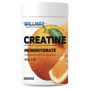 Креатин моногидрат Willmax Creatine Monohydrate 500 g /100 servings/ Orange