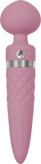 Вибромассажер 2в1 PILLOW TALK - Sultry Pink, классический массажер и вибратор с ротацией, подогрев sexstyle | Зображення 11