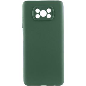 Чехол Silicone Cover Lakshmi Full Camera (AAA) для Xiaomi Poco X3 NFC / Poco X3 Pro Зеленый / Cyprus Green