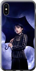 Чехол на iPhone XS Wednesday v2 "5516u-1583-17620"