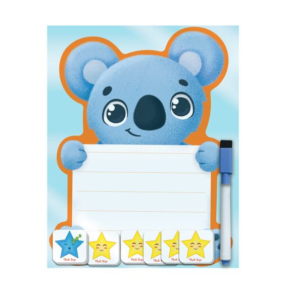 Магнітна дошка "Коала" з маркером Vladi Toys VT3601-23 (укр.) | Зображення 1