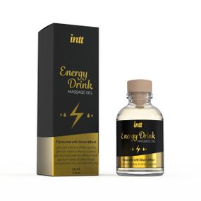 Массажный гель для интимных зон Intt Energy Drink (30 мл) разогревающий Sex Aura