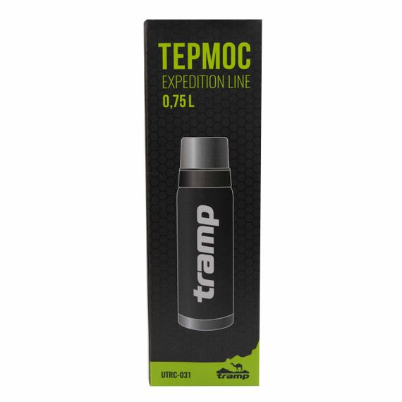 Термос TRAMP Expedition Line 0,75 л UTRC-031 Чорний | Зображення 1