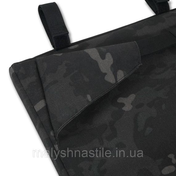Каремат-сидушка Militex 20mm Cordura Black Multicam під броню | Зображення 3