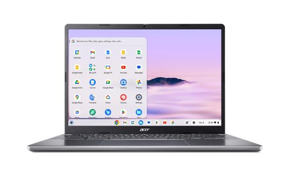 Ноутбук Acer Chromebook Plus CB514-4H 14' FHD IPS, Intel i3-N305, 8GB, F512GB, UMA, ChromeOS, сірий (NX.KUZEU.001) | Зображення 5