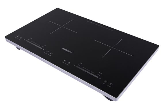 Индукционная электроплитка Ardesto ICS-B218 - 2 конфорки 1800+1300Вт/ таймер/ boost/ черная (ICS-B218) | Зображення 1