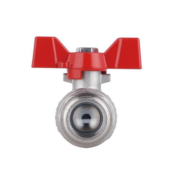 Кран кульовий з накидною гайкою Thermo Alliance Forte 3/4" ВЗ для води прямий SF261W20 | Зображення 5