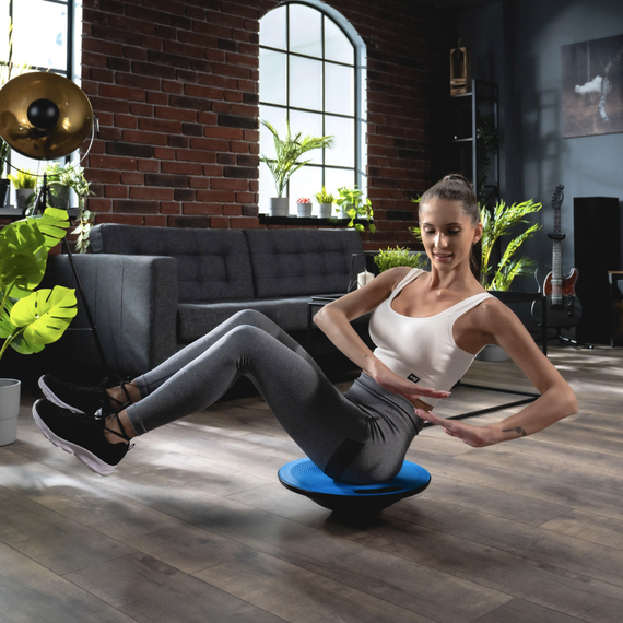 Диск балансувальний Hop-Sport 40см блакитний | Зображення 8