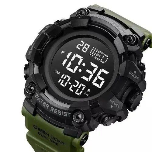 Electronic tactical wristwatch SKMEI 1968AG / Men's military watches / XU-503 Sports watches | Зображення 1