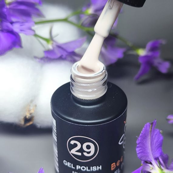 Гель-лак для нігтів Bee Nails 029 (бежево-рожевий) 8мл