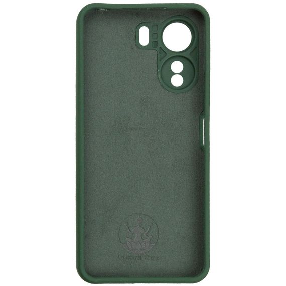 Чохол Silicone Cover Ummi Lakshmi Full Camera (AA) для Oppo A60 4G Зелений / Dark green | Зображення 1