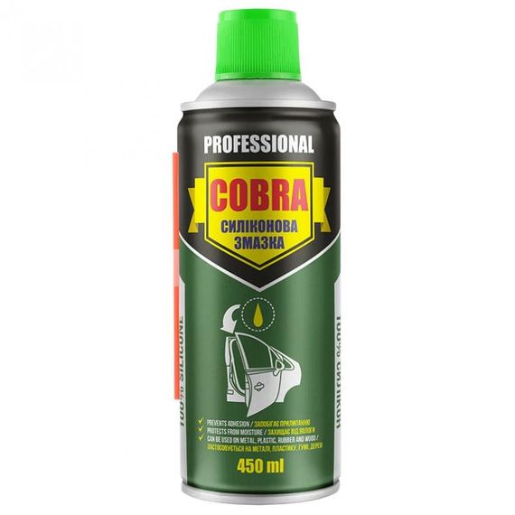 NOWAX SILICONE SPRAY COBRA, 450ml. Силіконова змазка. NX45200