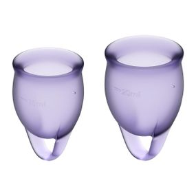 Менструальні чаші - Satisfyer Feel Confident Violet sexstyle