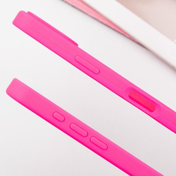 Чохол Silicone Case Full Protective (AA) для Apple iPhone 16 Plus (6.7") Рожевий / Barbie pink | Зображення 3