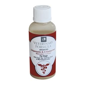 Шампунь для собак антисеборейний Veterinary Formula Advanced Antiparasitic & Antiseborrheic Shampoo, 45 мл