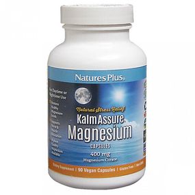 Мікроелемент Магній Nature's Plus KalmAssure Magnesium 400 mg 90 Veg Caps