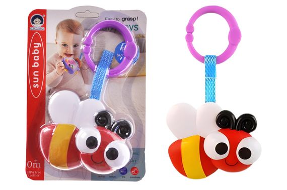 Брязкальце 588-12 на блістері р.21,5x14,5x3 см YG Toys