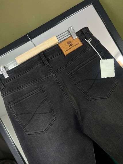 Джинси Brunello Cucinelli Gray d080 | Зображення 8